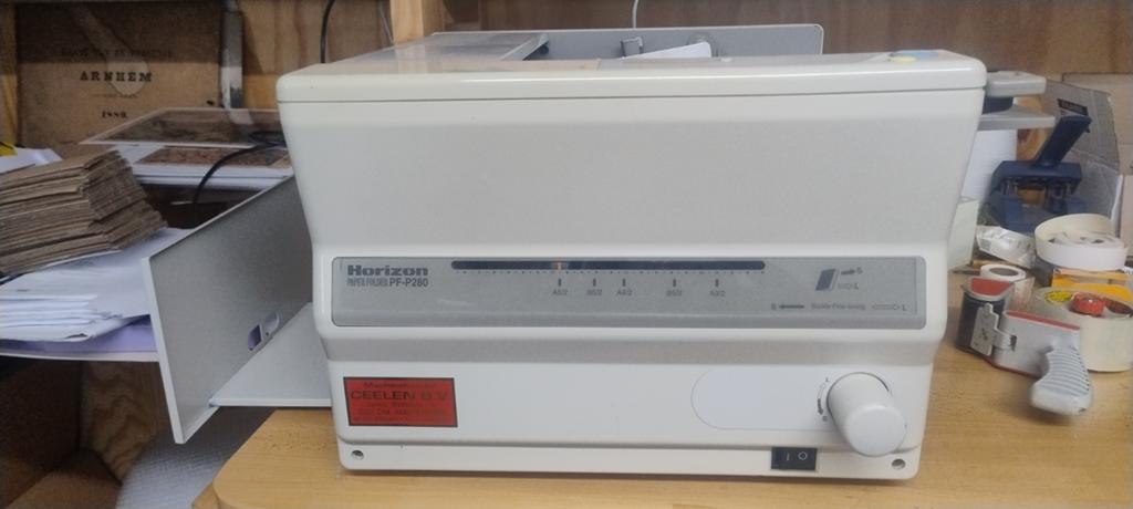 Horizon PF-280 papiervouwmachine - Goed werkend, Ophalen, Gebruikt, Overige thema's, Overige typen