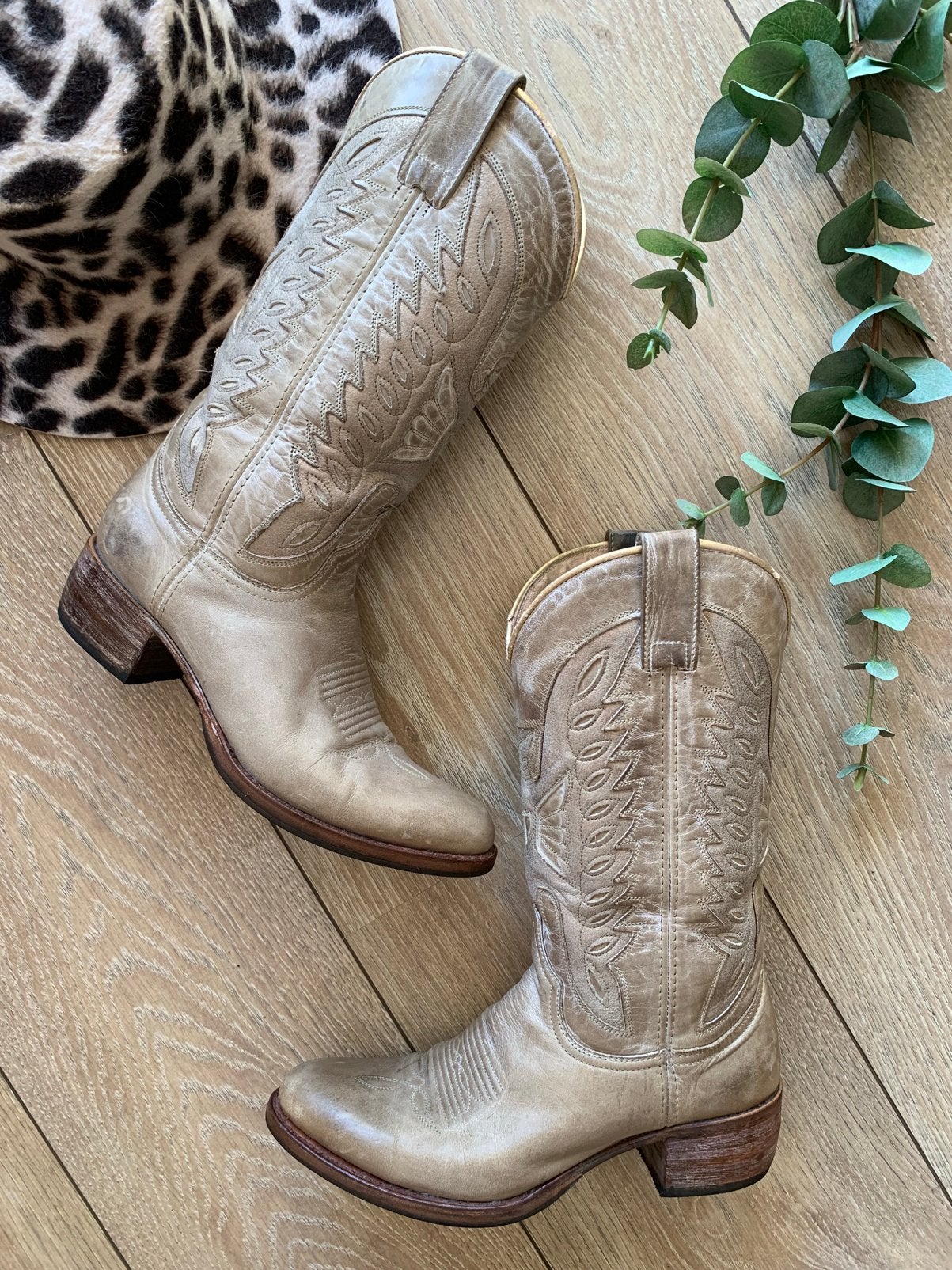 Sendra cowboylaarzen 37 western boots bohemian laarzen, Hoge laarzen, -, Beige, -