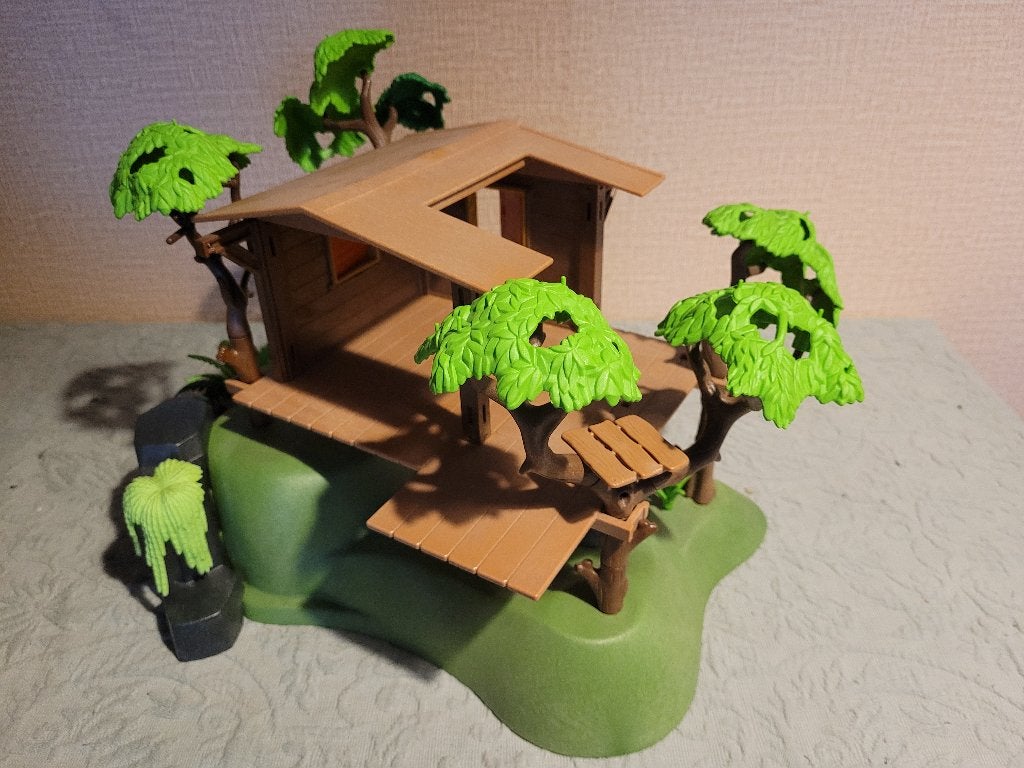 Playmobil boomhut, nummer 7937, Kinderen en Baby's, Speelgoed | Playmobil, Wild life, Gebouw, Complete set, Ophalen of Verzenden