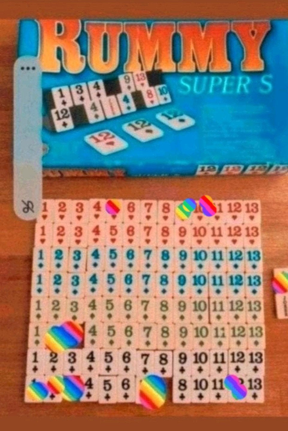 Rummicub,  rummy super s, Ophalen of Verzenden, Gebruikt