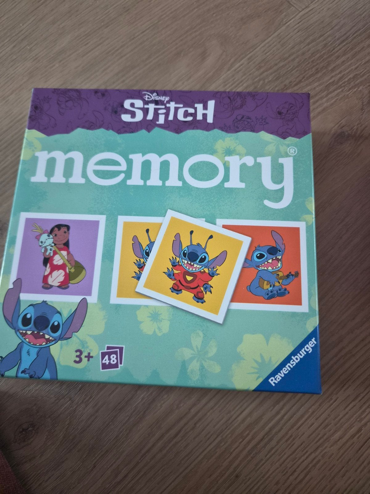 Disney Stitch Memory spel - 48 kaartjes - Zo goed als nieuw, Ophalen of Verzenden, Zo goed als nieuw