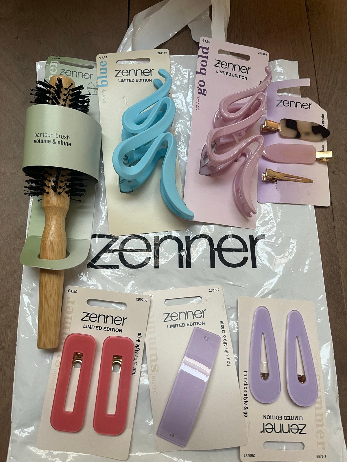 Zenner Haaraccessoires Bundel - Nieuw, Ophalen of Verzenden, Nieuw, Haarspeld