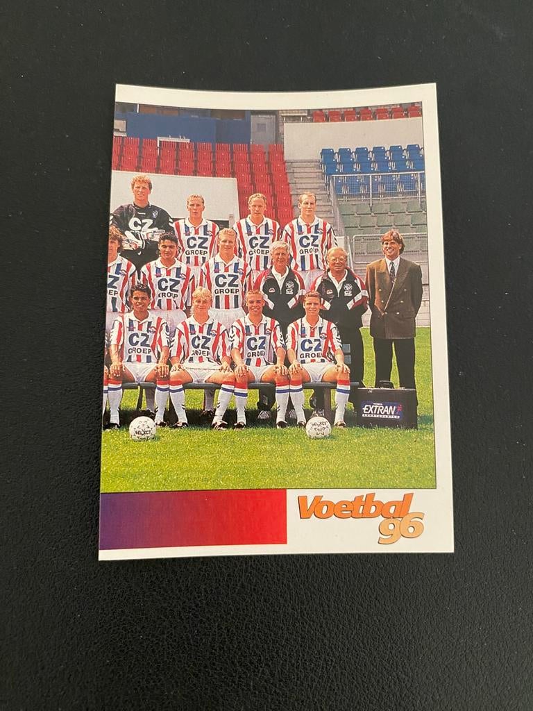 Willem ll Elftal - Panini Voetbal 96, Ophalen of Verzenden, Zo goed als nieuw, Ajax, Poster, Plaatje of Sticker