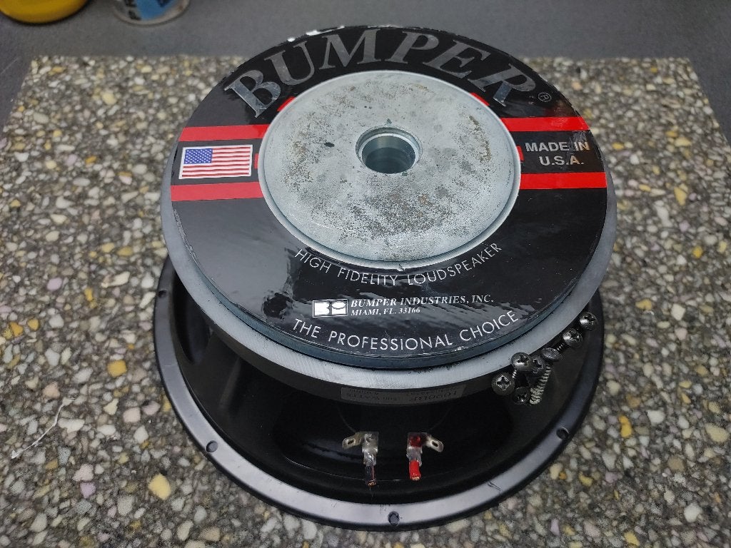 10 inch subwoofer met jbl versterker gaat zeer laag, Audio, Tv en Foto, Luidsprekers, Ophalen of Verzenden, Gebruikt, Subwoofer