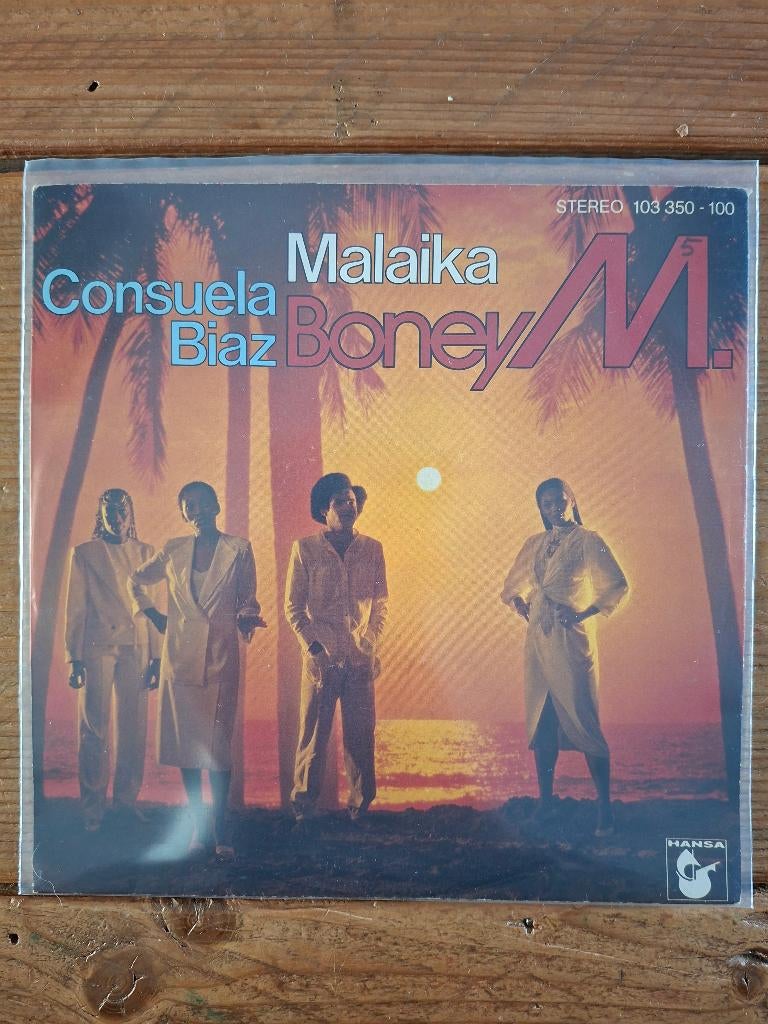 Boney M - Malaika / Consuela Biaz, Cd's en Dvd's, Fotohoes, Verzenden, Zo goed als nieuw, Overige genres