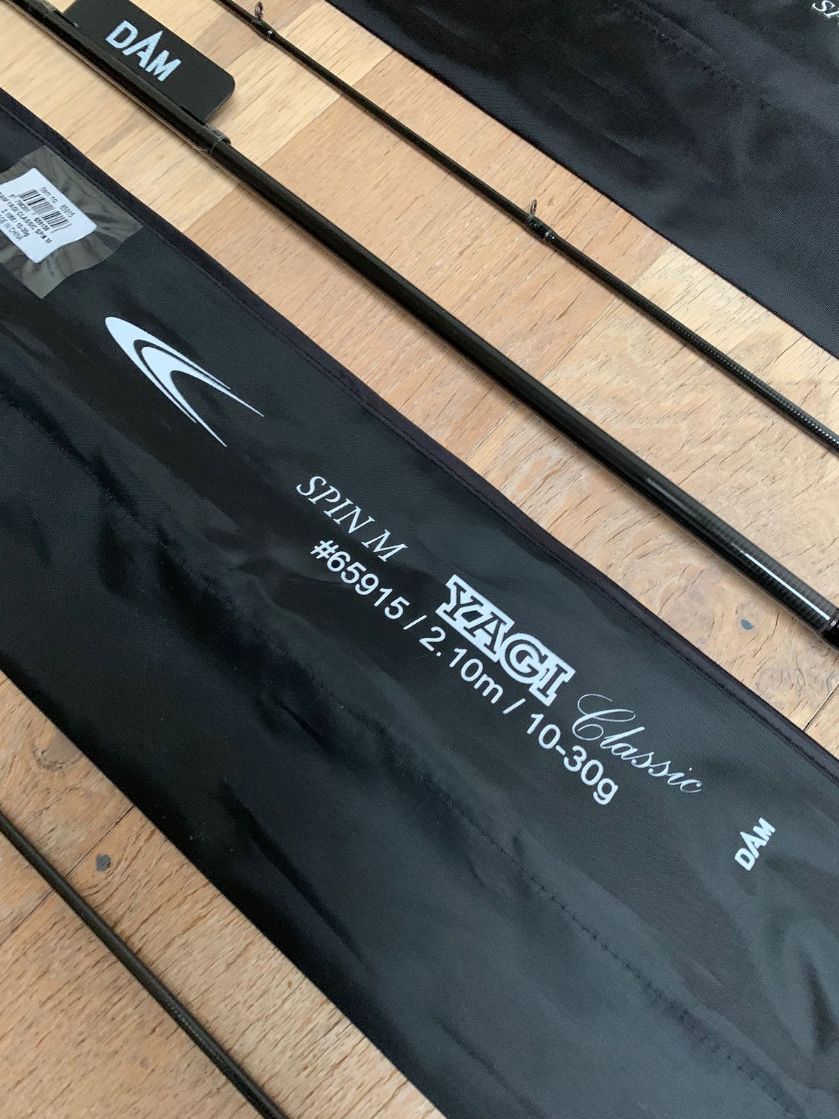Nieuwe Dam Yagi Classic spinhengels, 2.40m & 20-50 gr, Dam, Werphengel, Nieuw, Ophalen of Verzenden
