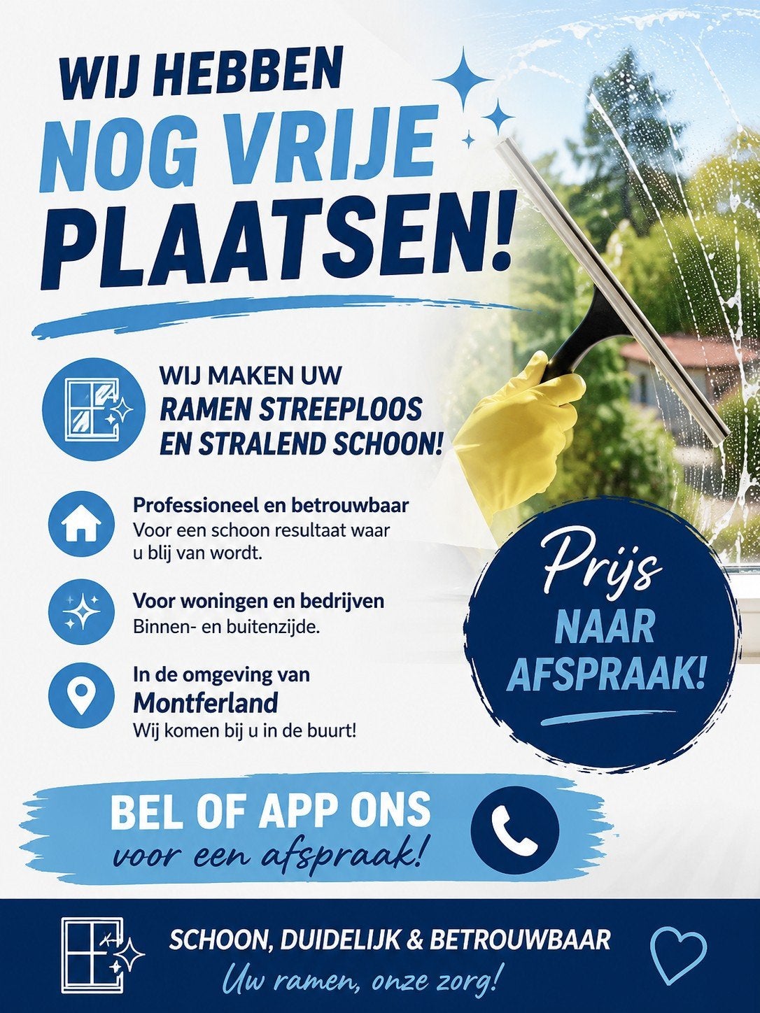 Glazenwasser in jou Burt, Vacatures