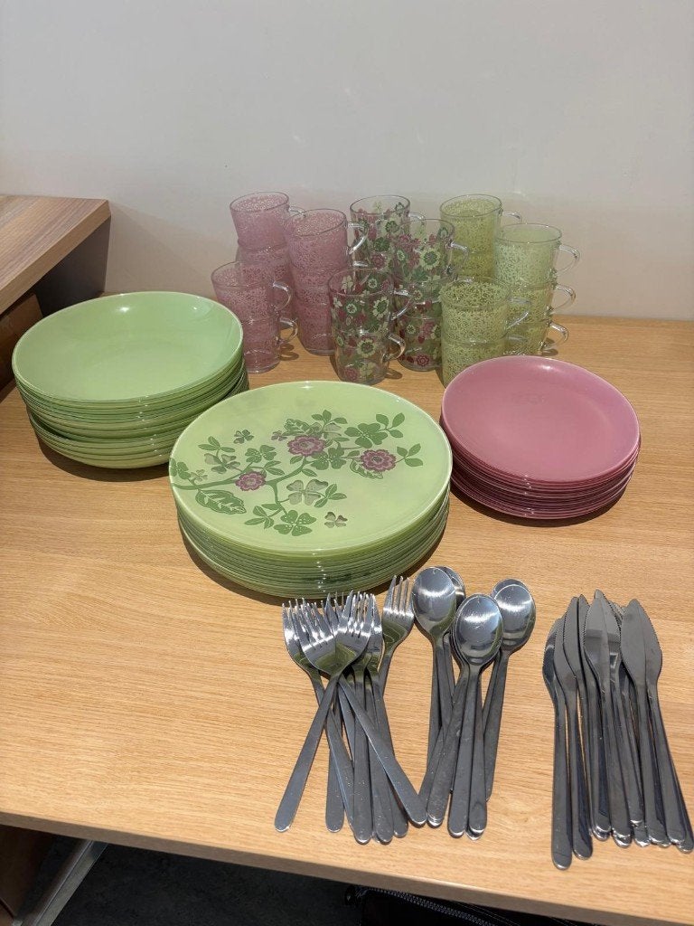 Ikea glazen servies, Huis en Inrichting, Ophalen, Glas of Glazen, IKEA, Overige stijlen