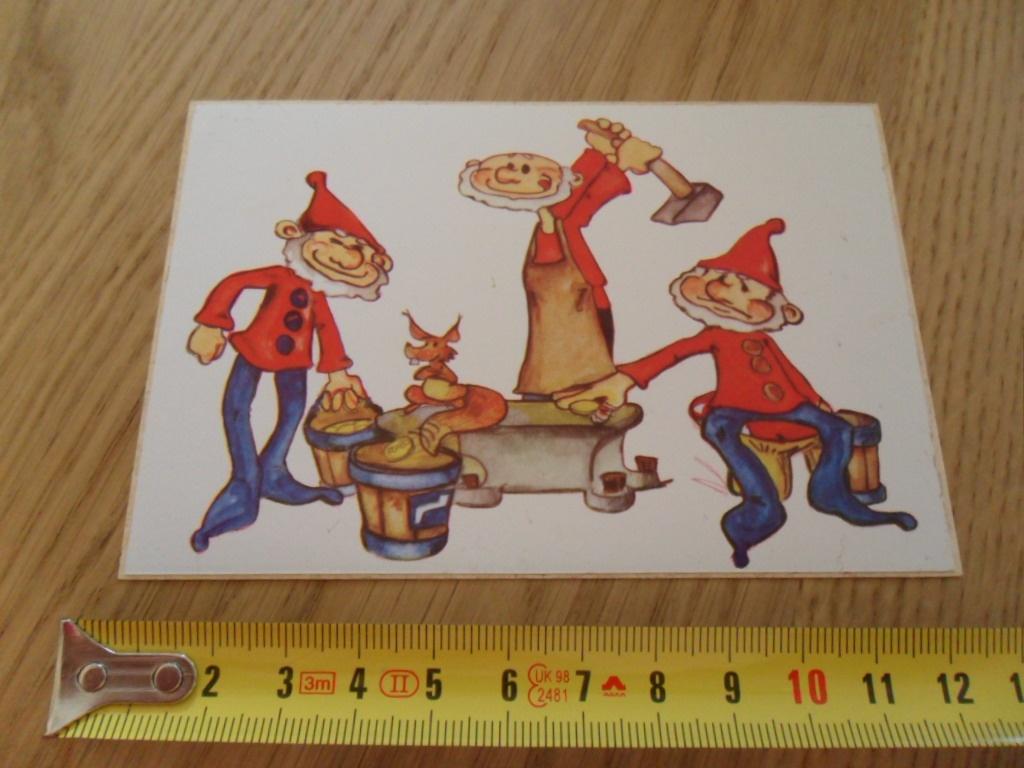 sticker rabobank strip kabouter smid munt slaan eekhoorn, Ophalen, Zo goed als nieuw