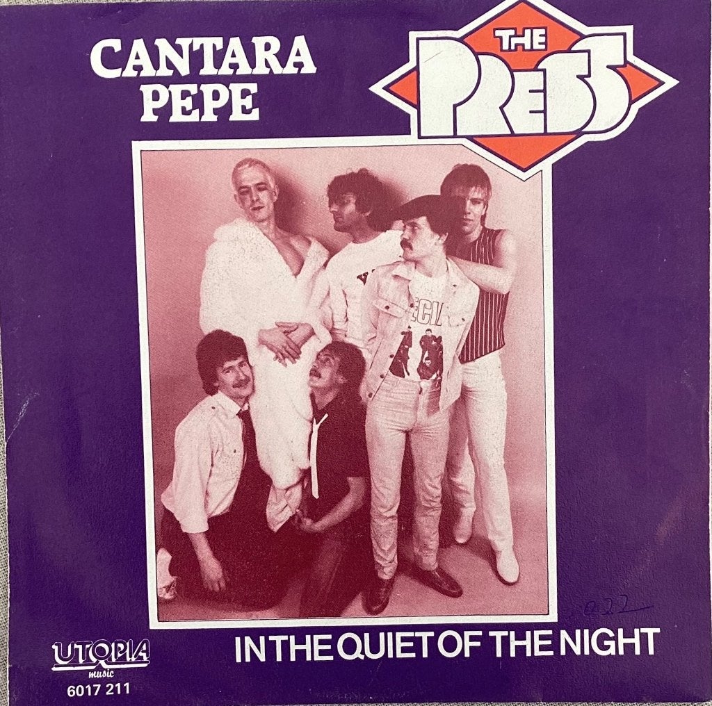 The Press -  Cantara Pepe, Gebruikt, 7 inch, Ophalen of Verzenden, Pop