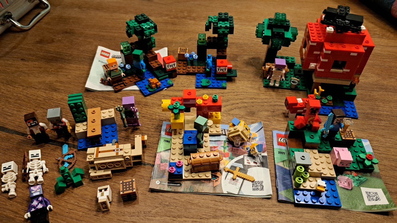 Minecraft sets en losse onderdelenen, Ophalen of Verzenden