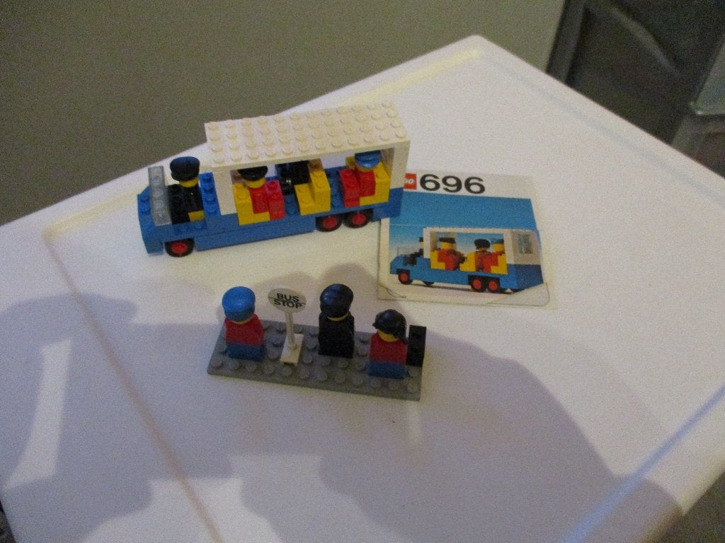 lego Set 696 Bushalte, Ophalen of Verzenden, Gebruikt, Complete set, Lego