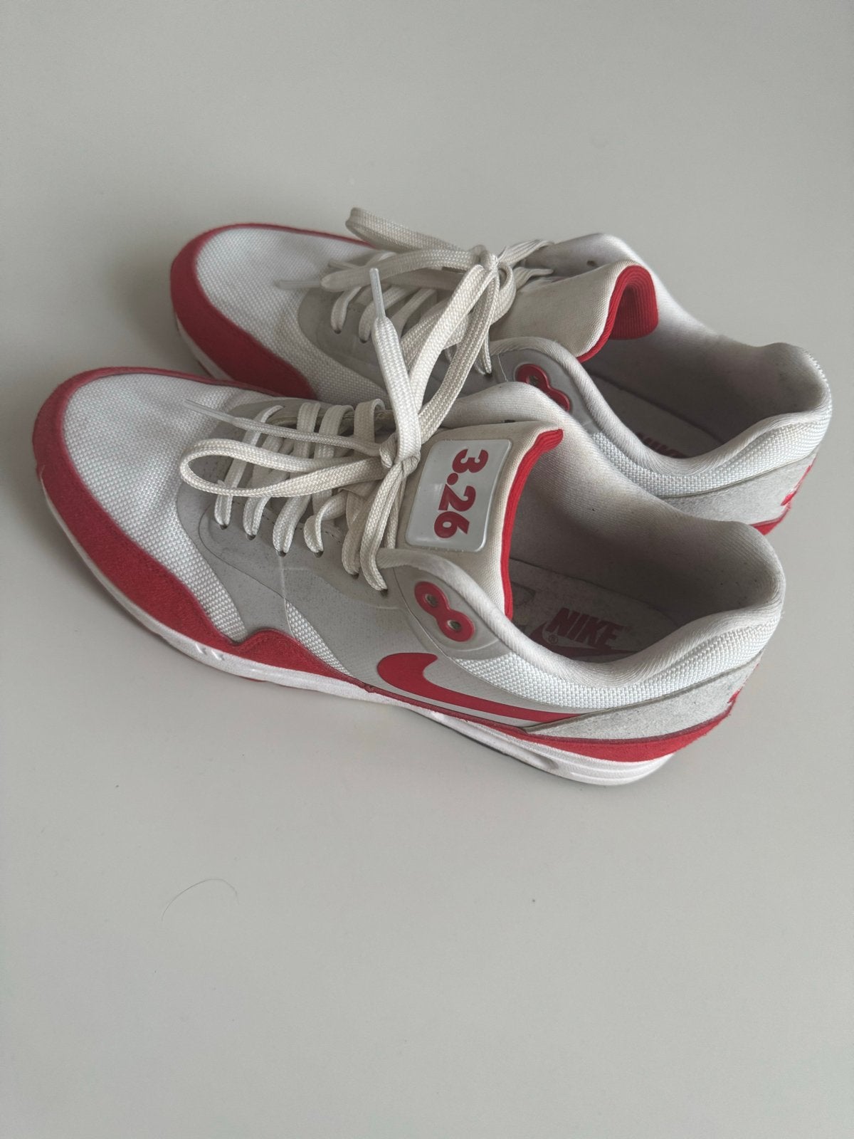 Nike Air Max 1 Ultra 2.0 Air Max Day, Ophalen, Gedragen, Wit, Sneakers of Gympen
