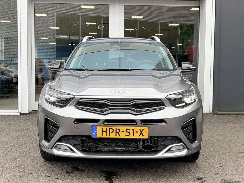 Kia Stonic 1.0 T-GDi MHEV GT-Line | Stoel & Stuurverwarming, Auto's, Kia, Voorwielaandrijving, Euro 6, Leder en Stof, Automatische klimaatregeling