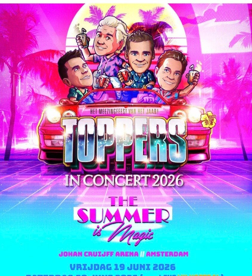Toppers in concert 2026, Tickets en Kaartjes, Concerten | Nederlandstalig, Drie personen of meer, Mei, Levenslied
