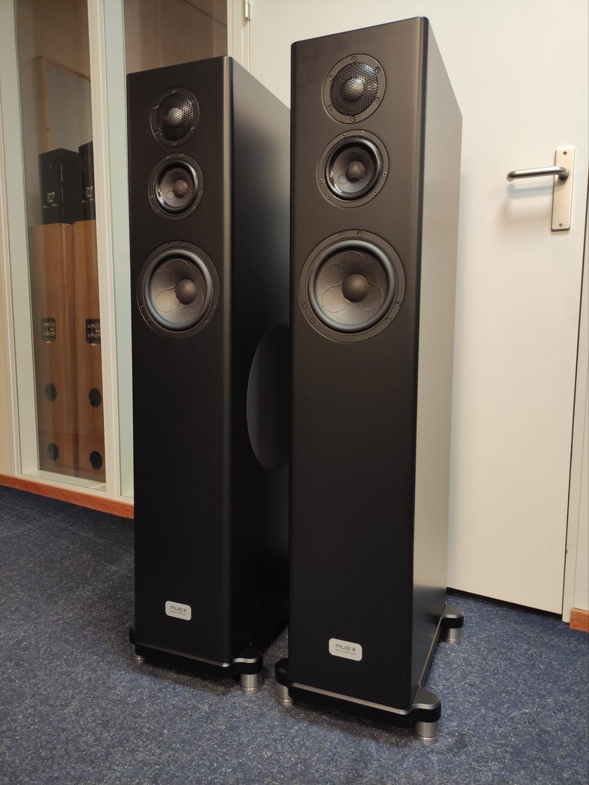 Auer Acoustics Versura V4 High-End Vloerstaande Luidsprekers, Vloerstaande luidspreker, ., Zo goed als nieuw, .