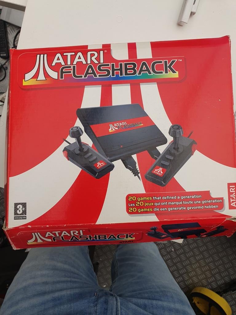 Atari flashback, Spelcomputers en Games, Spelcomputers | Atari, Ophalen, Met 2 controllers, Atari 2600