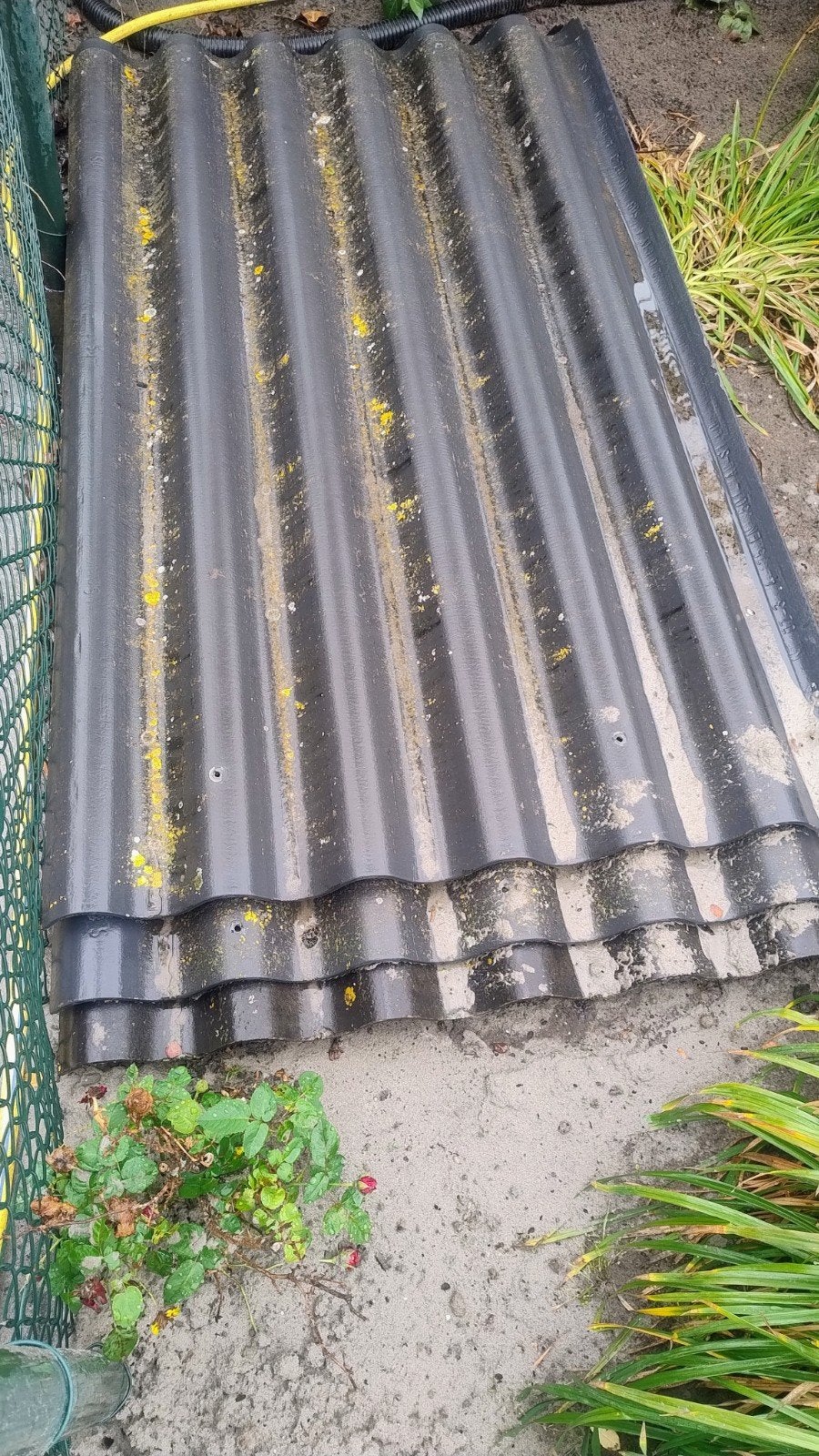 dakplaten te koop, Doe-het-zelf en Verbouw, Zwart, 15 m² of meer, Metaal, Ophalen