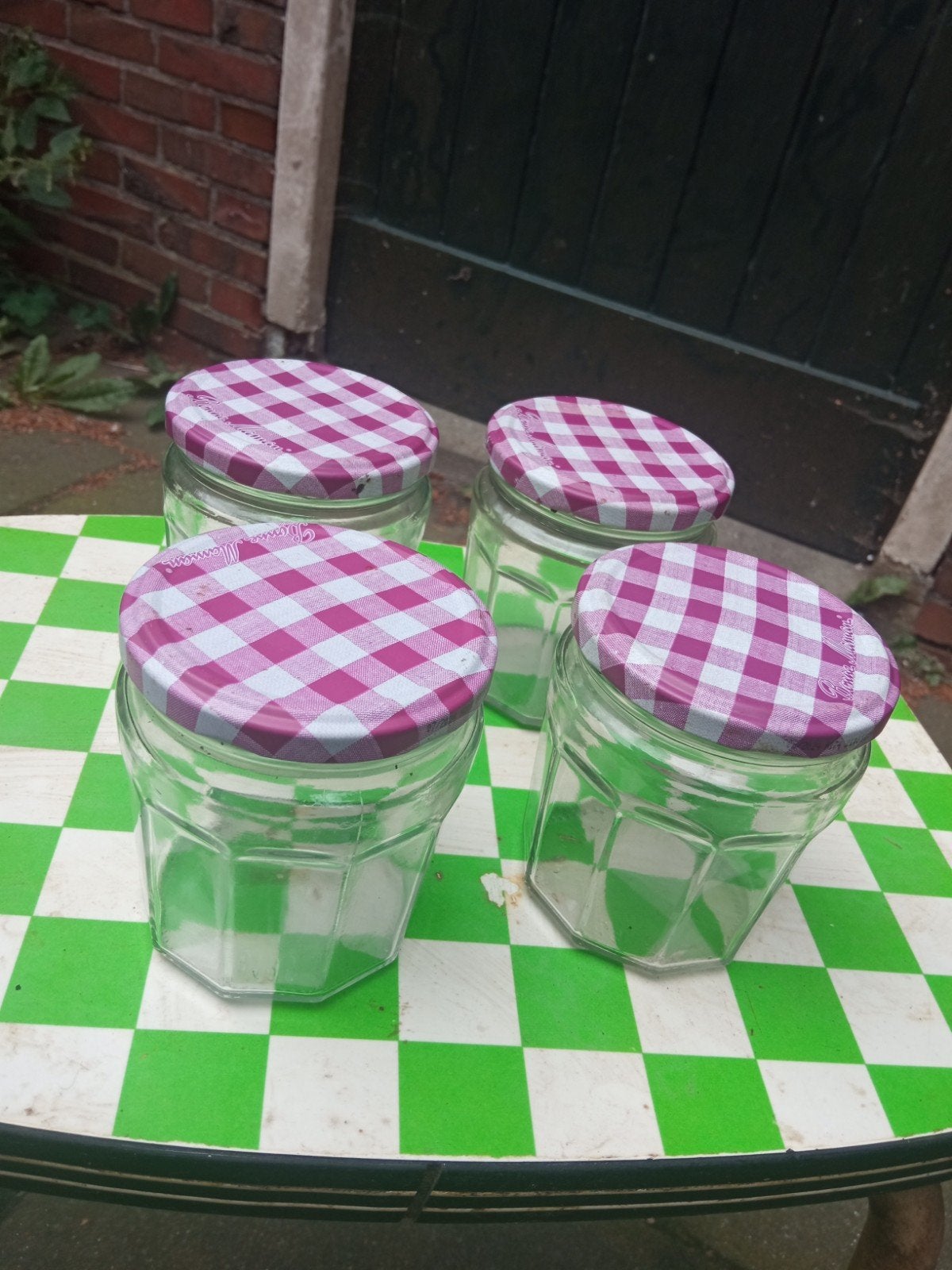Lege jampotjes van Bonnemaman., Ophalen, Zo goed als nieuw, Glas, Pot, Bus of Blik