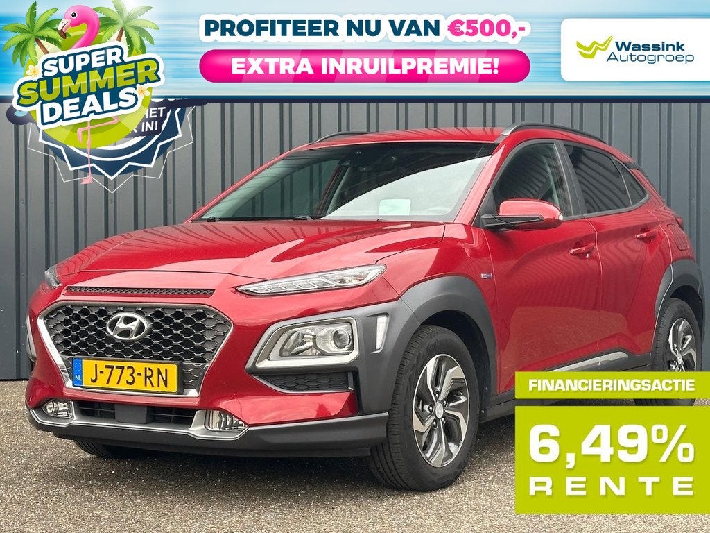 Hyundai Kona GDI 141pk HEV 2WD Aut. Fashion I HUD I Krell I