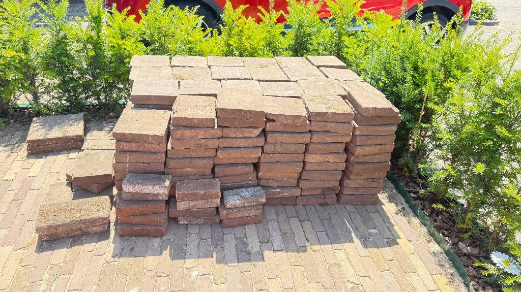 Tuinstenen gratis, Ophalen, Gebruikt, 5 tot 10 m², Beton