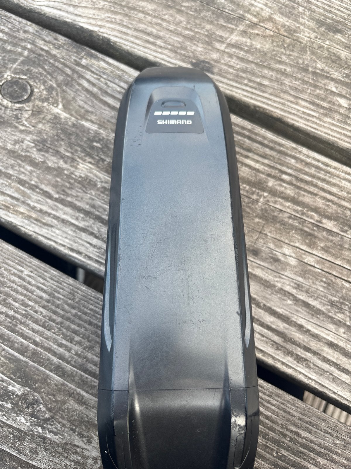 Shimano BT-E8014 E-bike accu 36V 11.6Ah 418Wh, Ophalen of Verzenden, Gebruikt