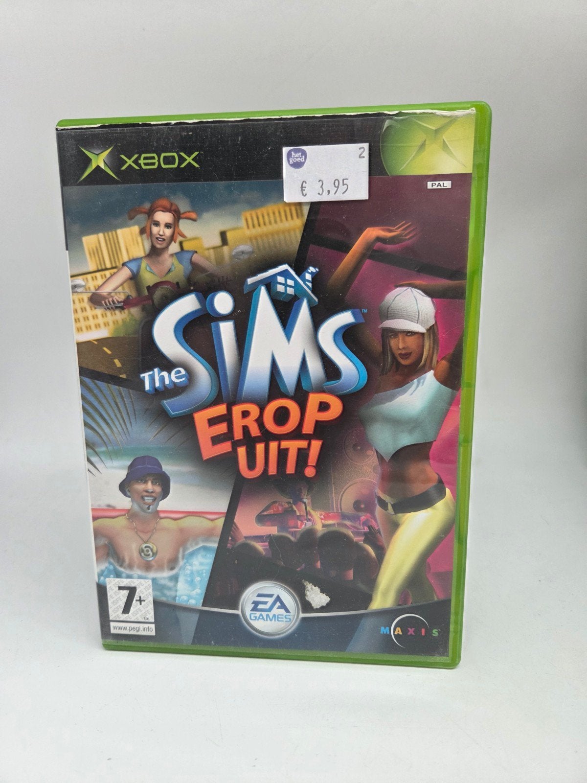 The Sims Er Op Uit! - Xbox (PAL), Gebruikt, Electronic Arts, Onbekend, 2 spelers