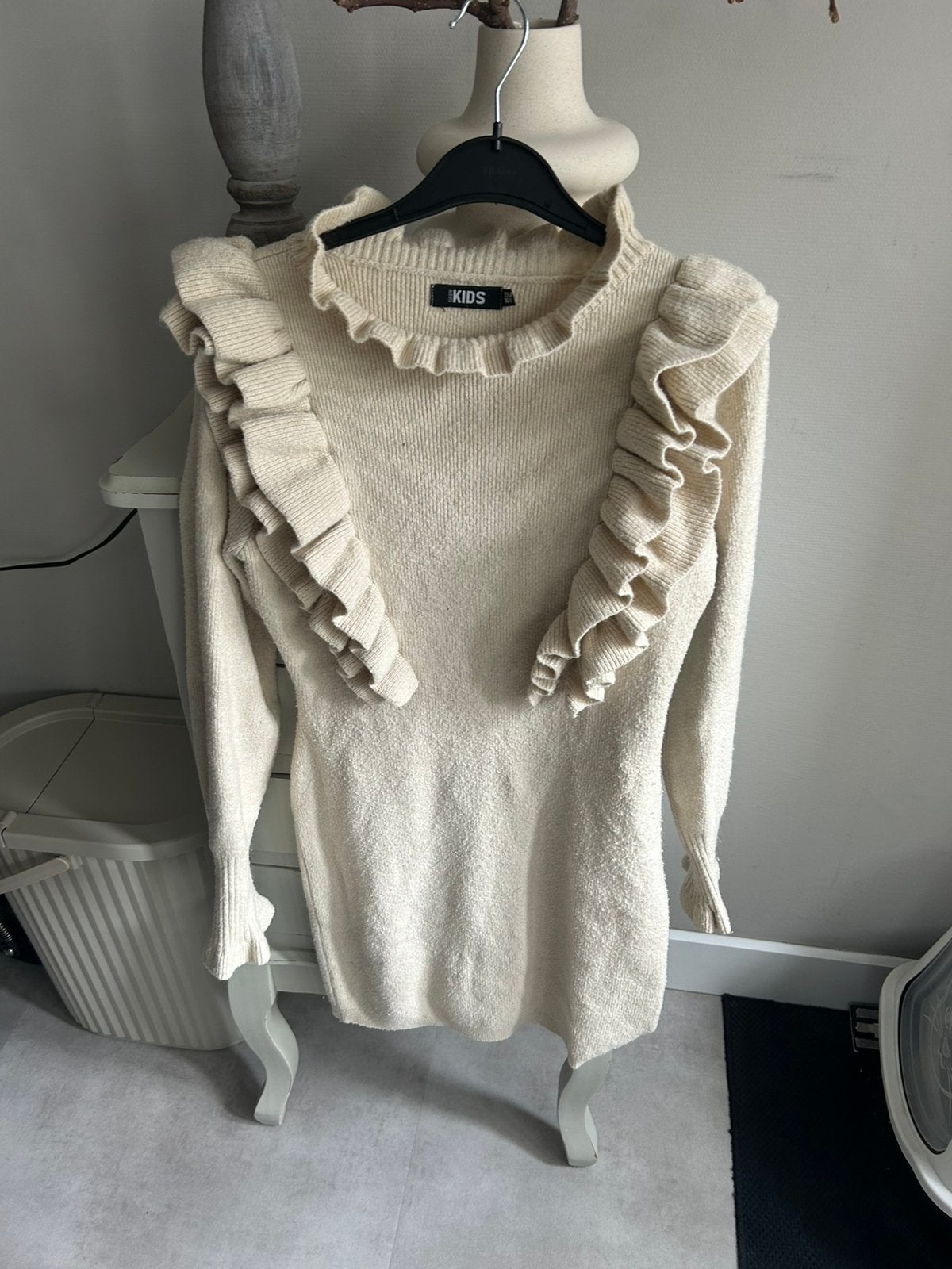 Europe kids jurk maat 158/164 beige, Ophalen of Verzenden, Zo goed als nieuw, Meisje, Jurk of Rok