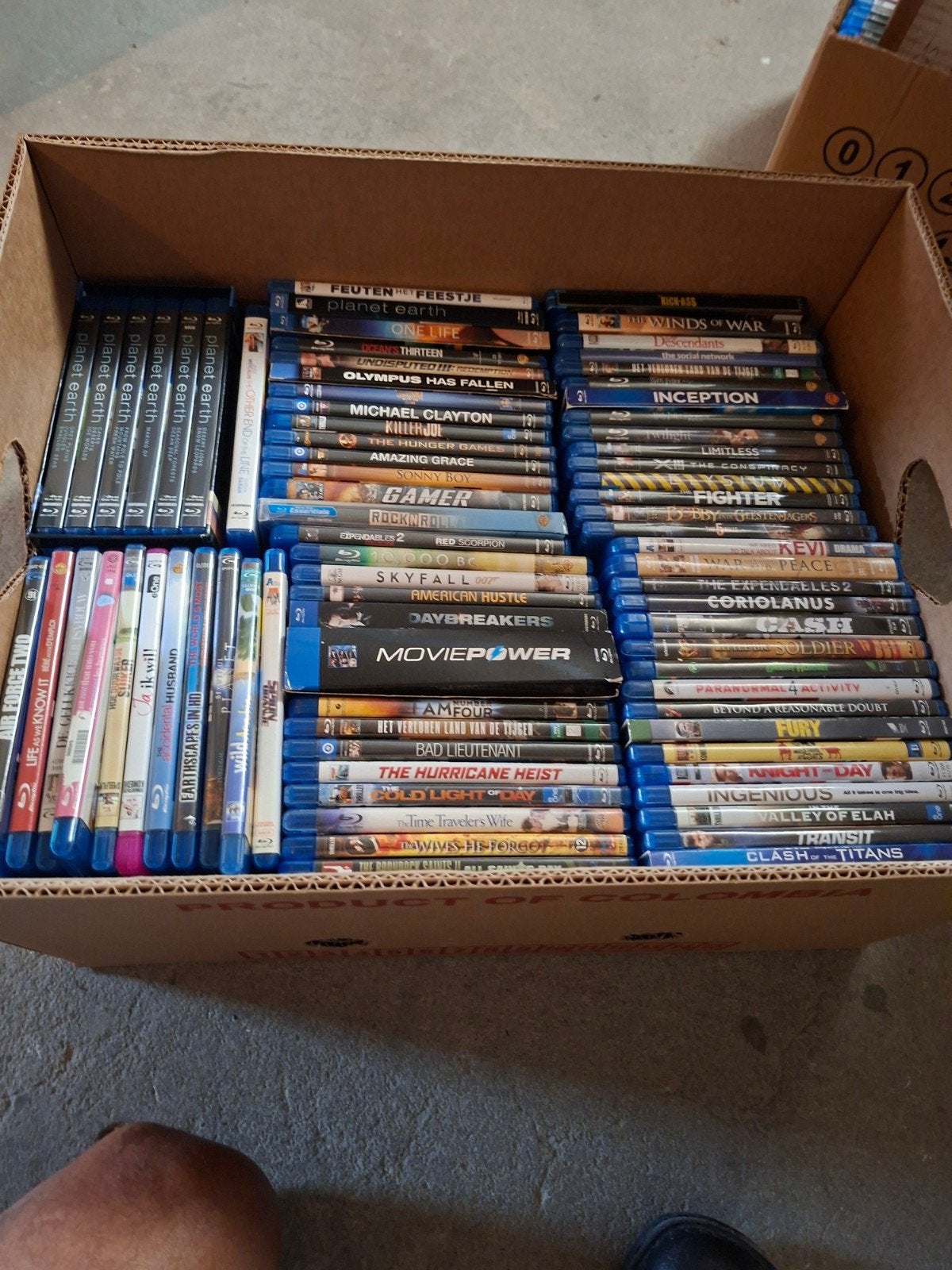 300 blu rays, Cd's en Dvd's, Blu-ray, Ophalen, Zo goed als nieuw, Actie