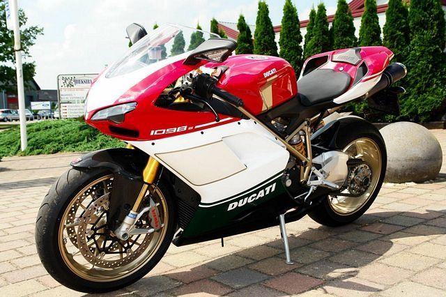 Ducati 1098 S | 1098S TRICOLORE TERMIGNONI (bj 2007), 1099 cc, Bedrijf, Super Sport