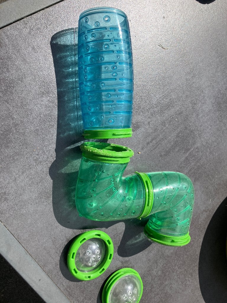 Speeltje, loop tube hamster, Gebruikt, Overige typen, Minder dan 75 cm, Muis