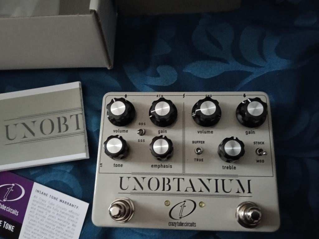 Crazy tube circuits unobtanium, Ophalen of Verzenden, Zo goed als nieuw, Multi-effect