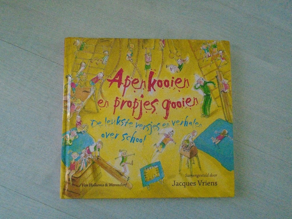 apenkooien en propjes gooien, jacques vriens, Ophalen of Verzenden, Zo goed als nieuw, Jacques Vriens, Fictie algemeen