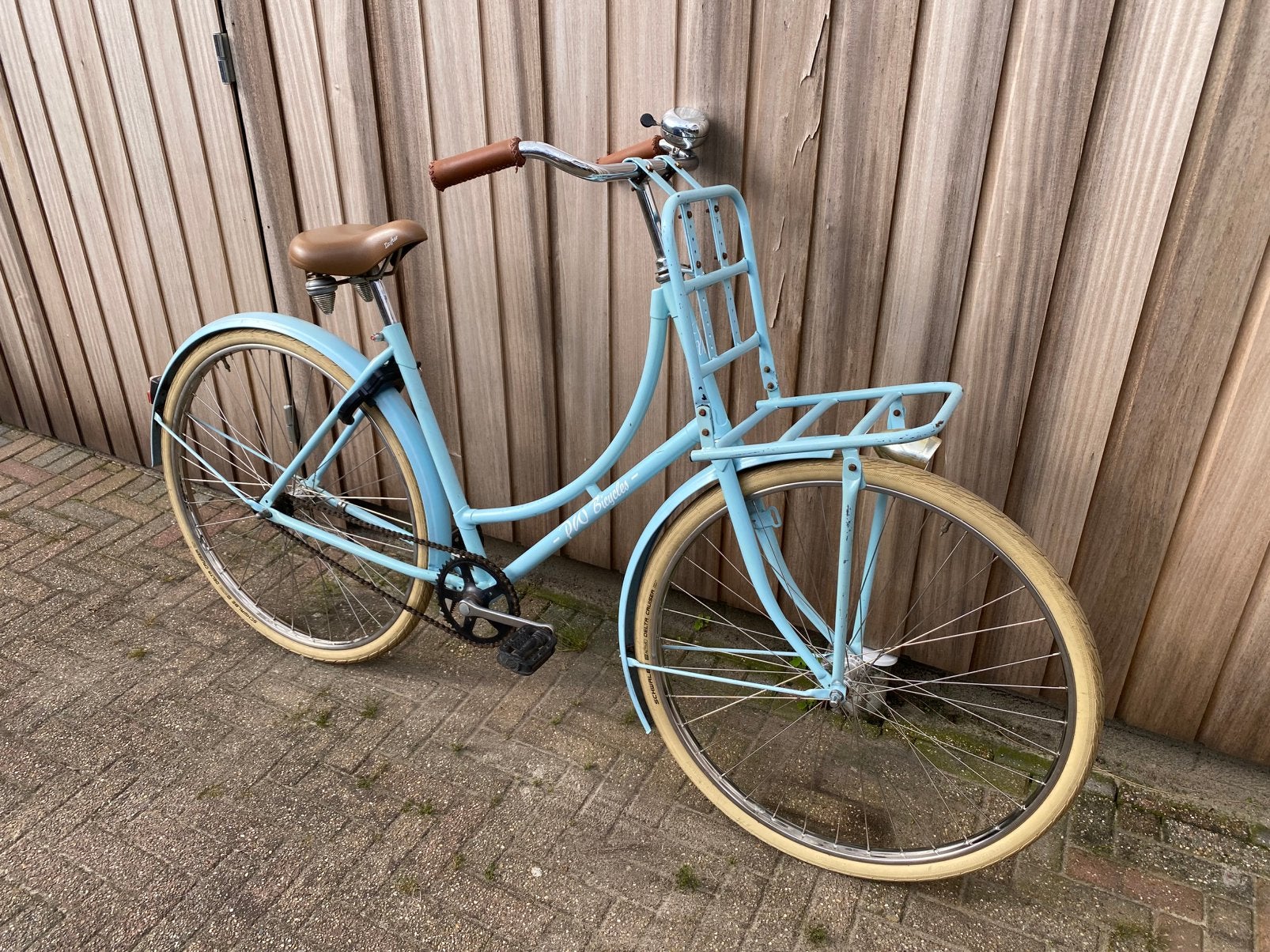 Gazelle 28 inch transportfiets omafiets damesfiets, Ophalen, Terugtraprem, Gebruikt, 50 tot 53 cm
