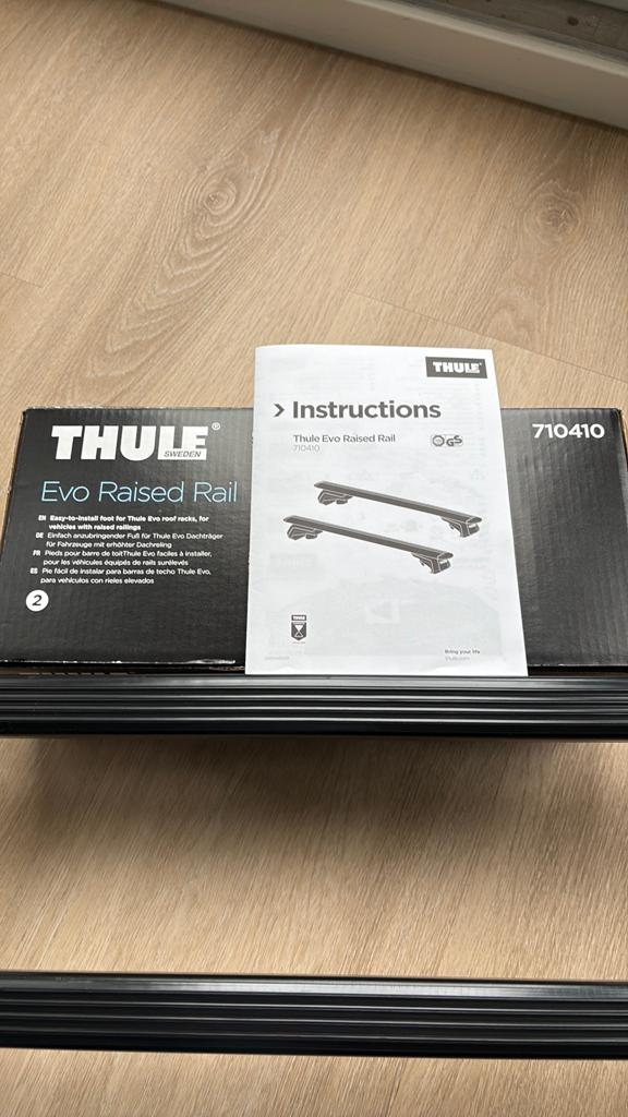 Thule dakdragers 710410, Auto diversen, Dakdragers, Ophalen, Zo goed als nieuw