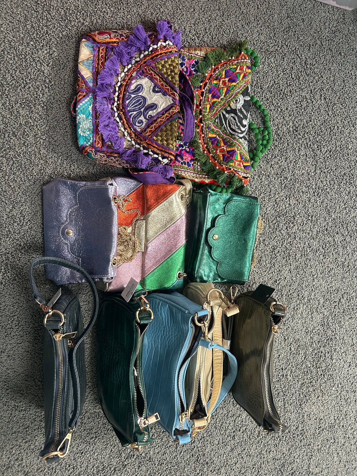 Yehwang handtassen en schoudertasjes in diverse kleuren, Ophalen of Verzenden, Nieuw, Overige kleuren, Overige typen