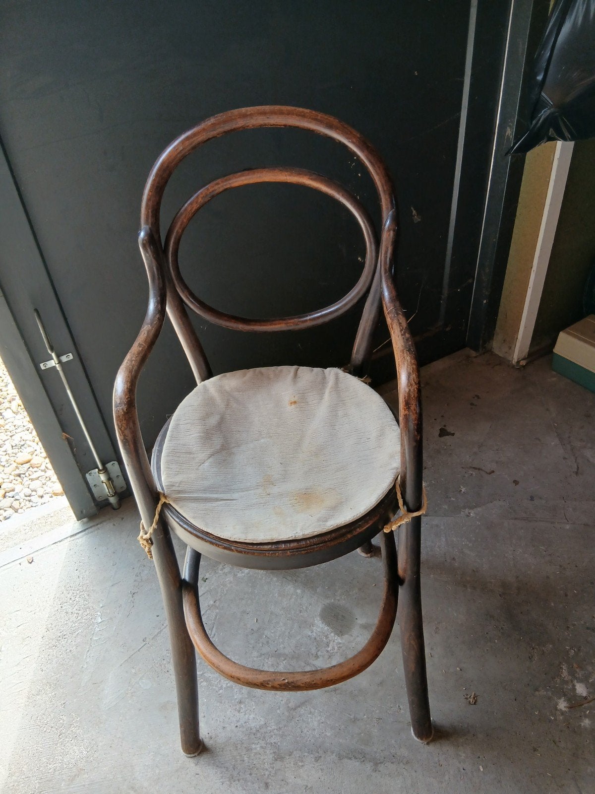 Vintage Thonet kinderstoel - Gebogen hout design, Ophalen of Verzenden