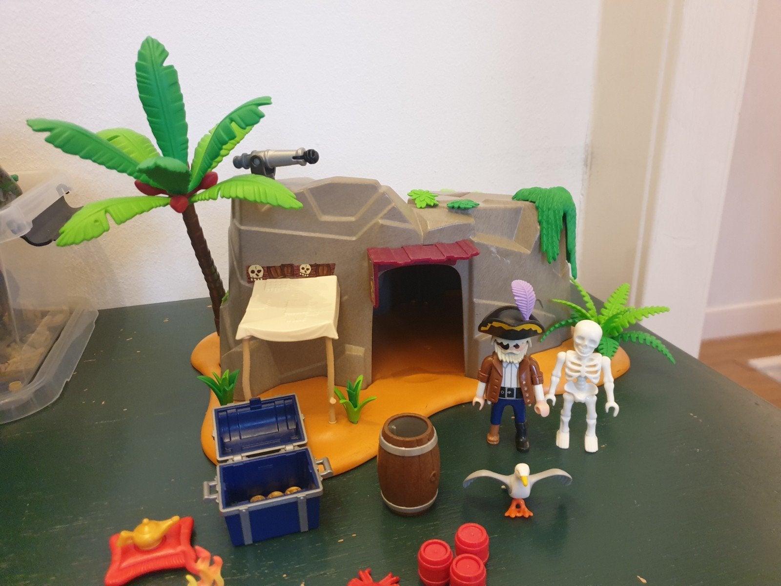 Playmobil Piraten Eiland 4797 met extra's, Pirates, Gebruikt, Complete set, Overige typen