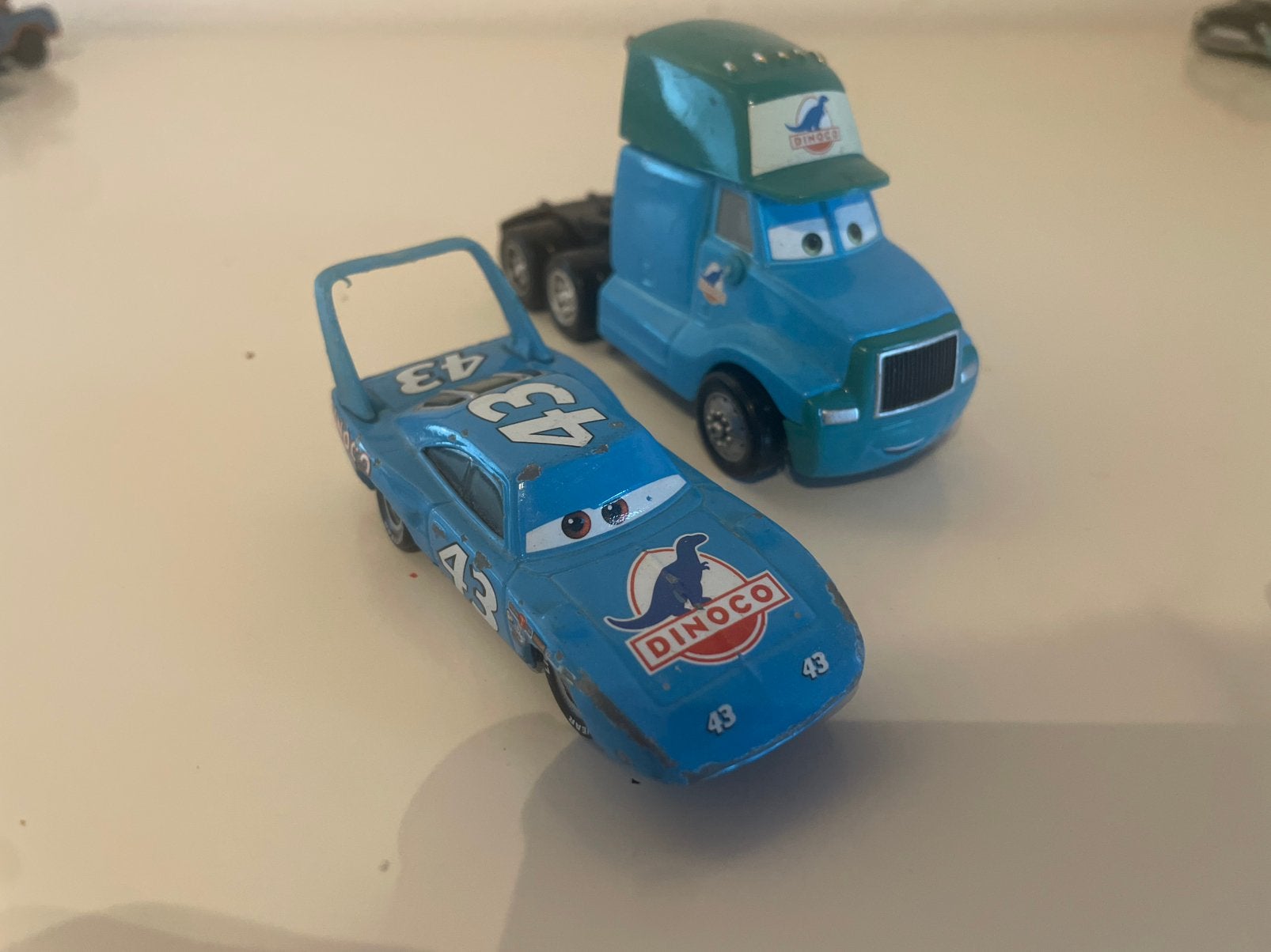 Disney Cars - Team Dinoco, Ophalen of Verzenden, Gebruikt
