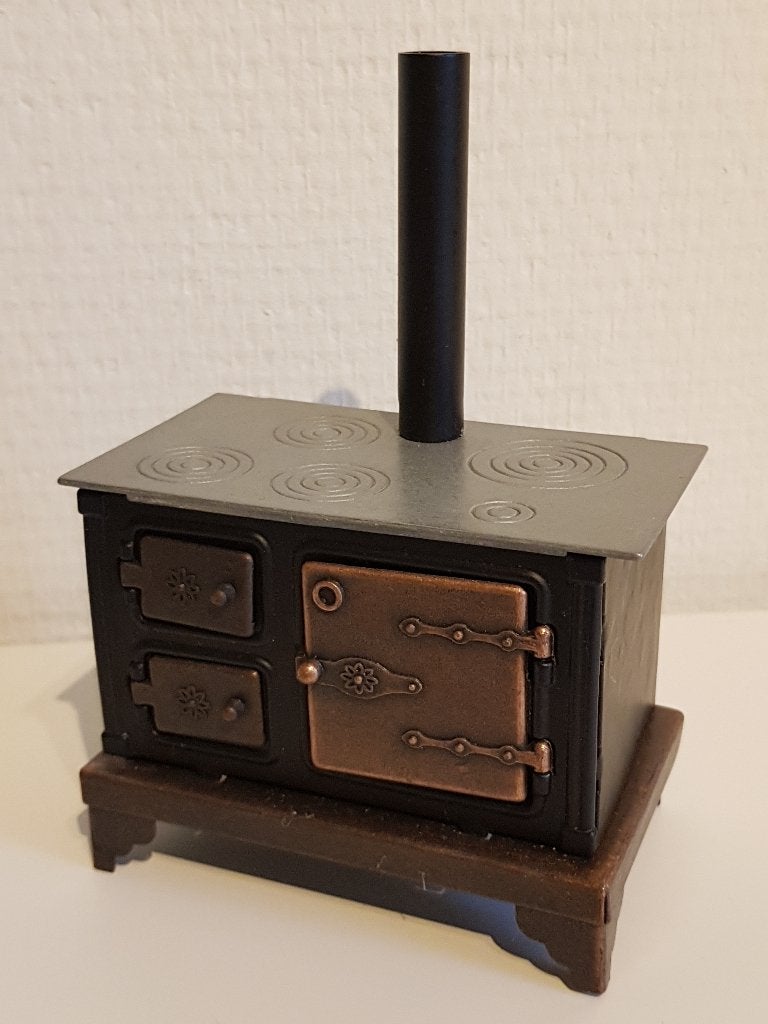 Miniatuur fornuisje - poppenhuis, Verzamelen, Verzenden, Gebruikt, Decoratie