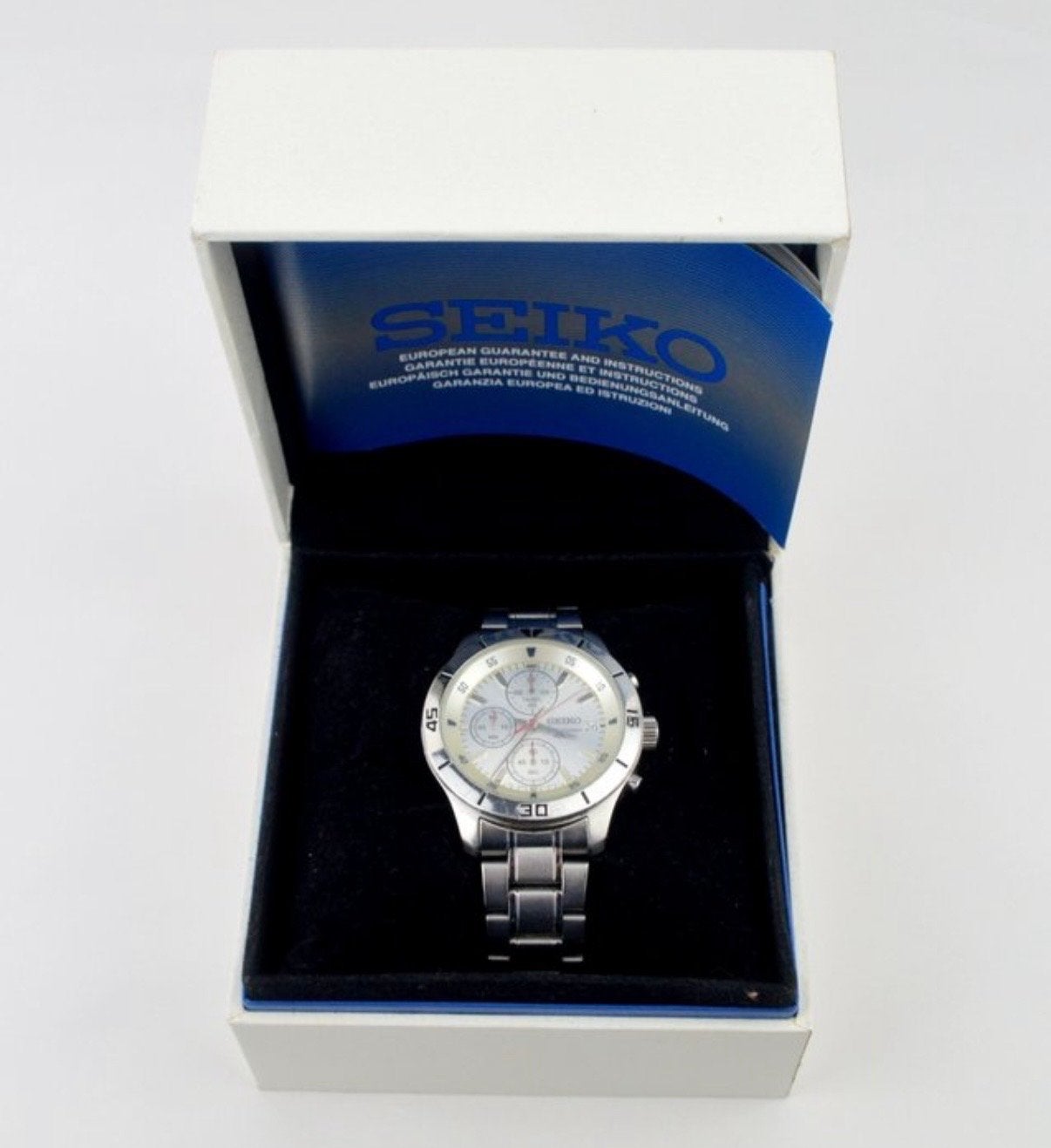 Seiko Chronograph 100m (4T57-00A0) - Volledig functioneel, Seiko, Gebruikt, Staal, Polshorloge