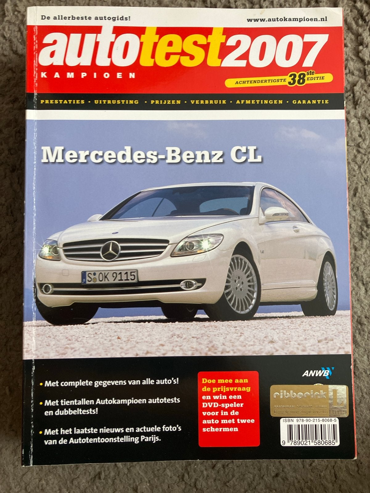Autotest 2007: Mercedes-Benz CL - ANWB Kampioen, Boeken, Ophalen of Verzenden, Gelezen, Mercedes
