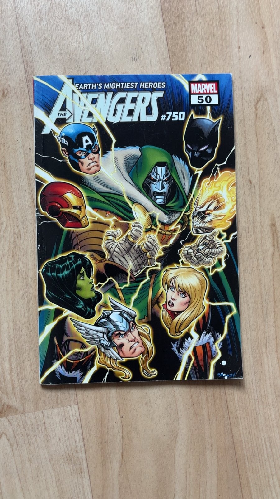 The Avengers #50 Marvel Comic - Earth's Mightiest Heroes, Eén comic, Ophalen of Verzenden, Zo goed als nieuw, Amerika