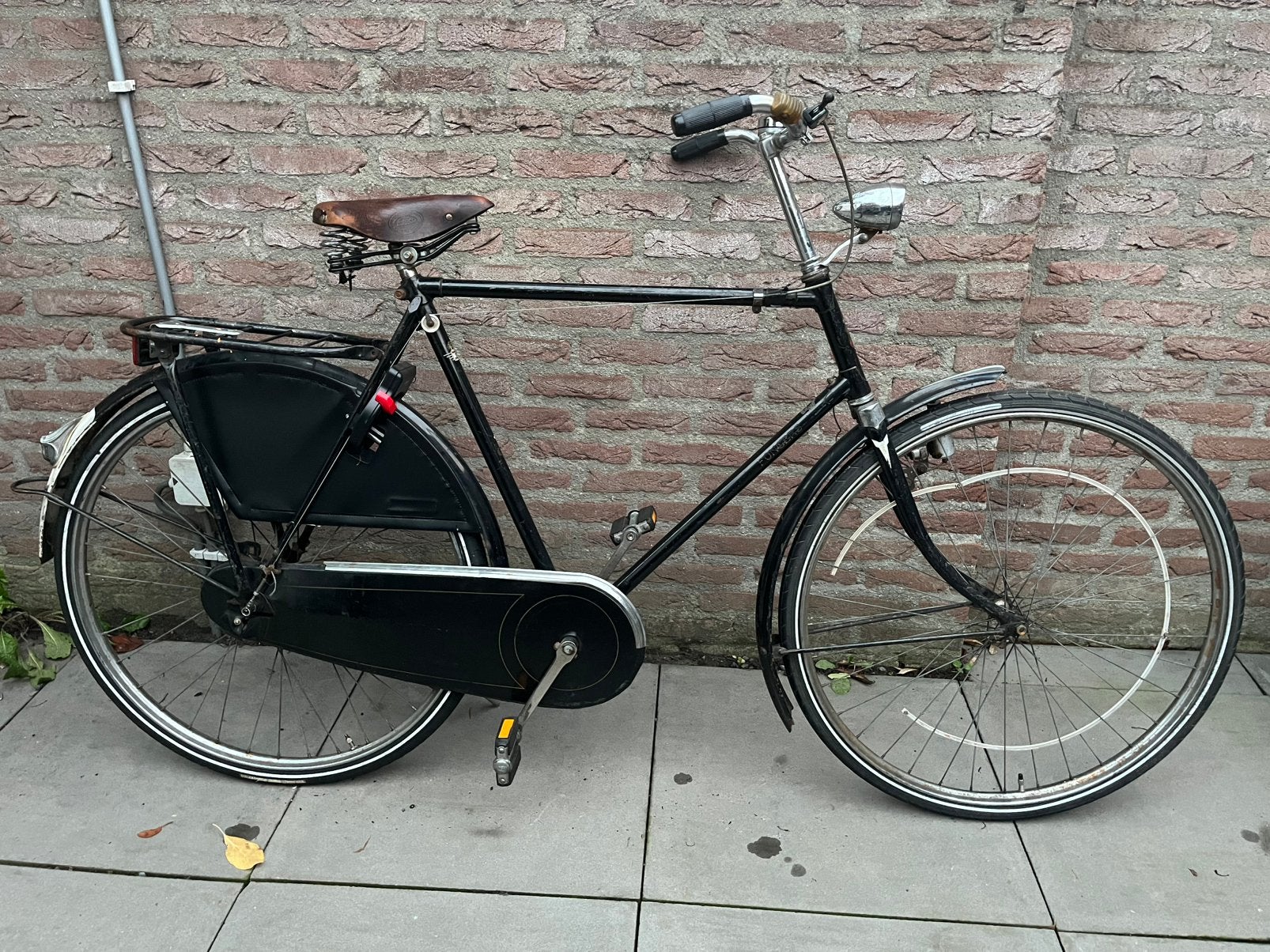 Zeer Degelijke en Fijne Opafiets Fongers 1951., 59 cm of meer, Ophalen, Terugtraprem, Jaren '50