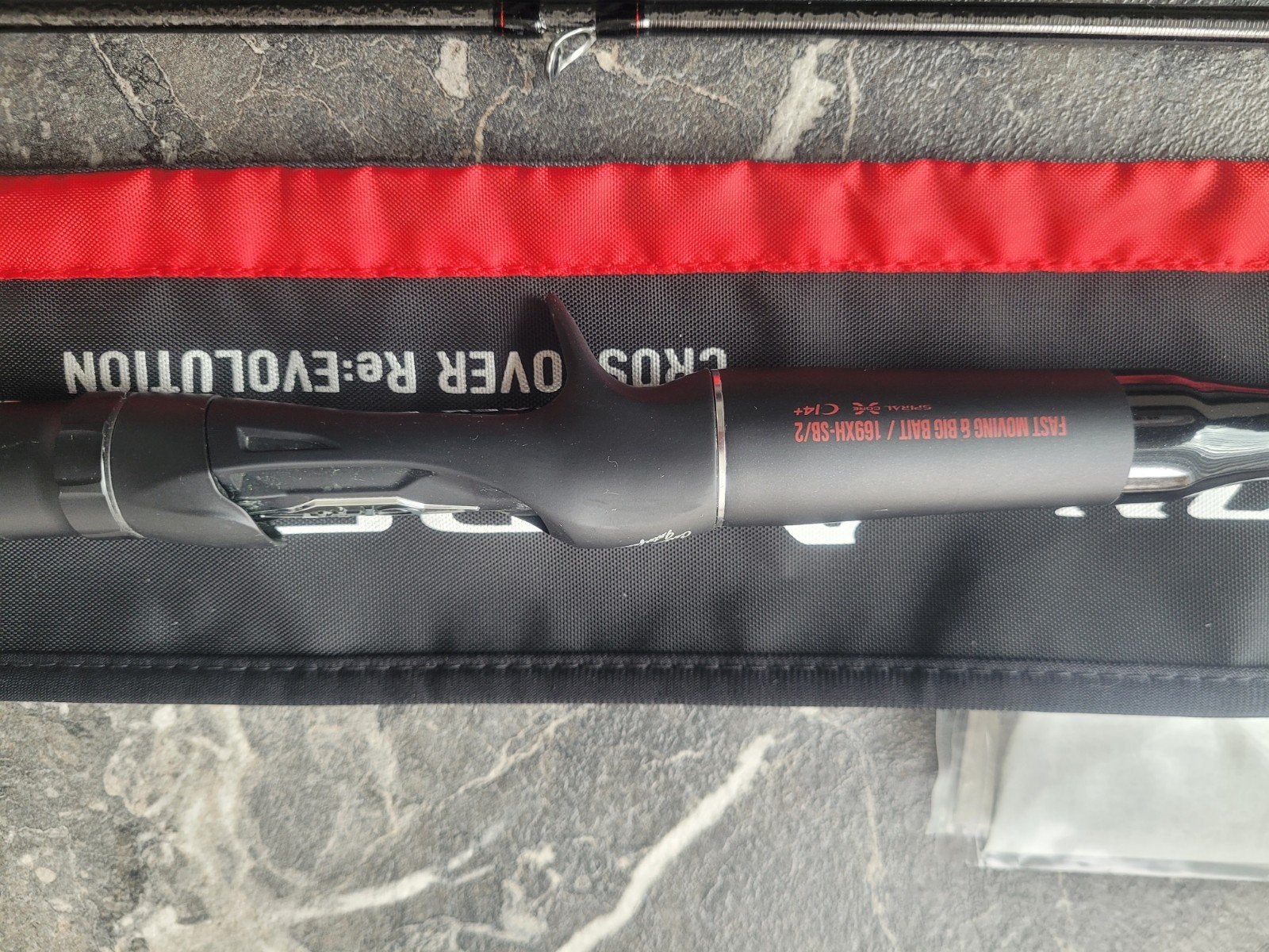 Shimano Poison Adrena 169XH-SB/2  zeer nette staat!, Ophalen, Zo goed als nieuw, Werphengel