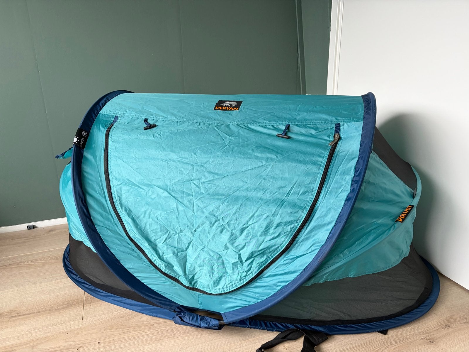 Deryan Peuter Tentje - Ideaal voor Reizen en Logeren, Ophalen of Verzenden, Zo goed als nieuw, Tot en met 2