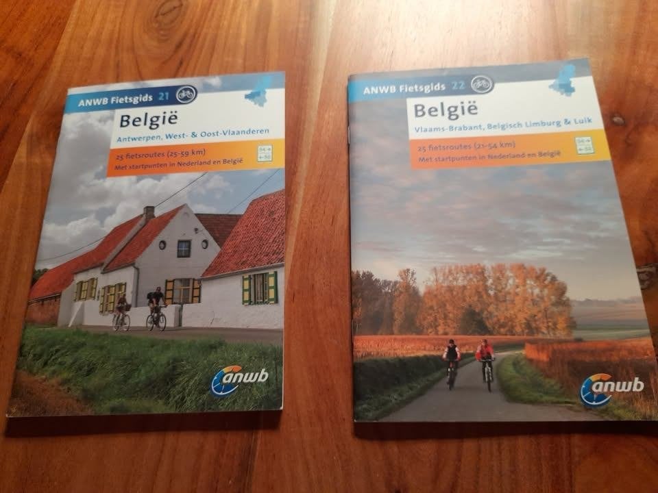 ANWB routeboekjes Fietsgids nr. 21 en/of 22 België, ANWB, Europa, Nieuw, Ophalen of Verzenden