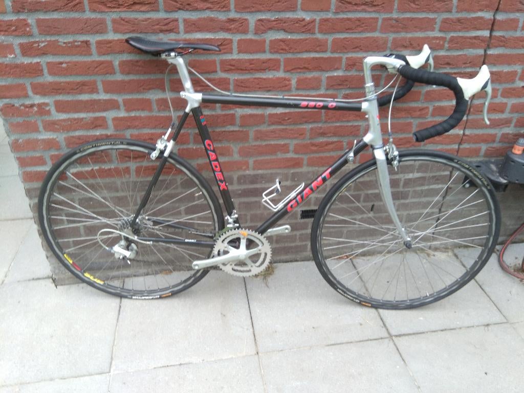 giant cadex 980c - framehoogte 57d, Fietsen en Brommers, Ophalen, 28 inch, Carbon, 10 tot 15 versnellingen