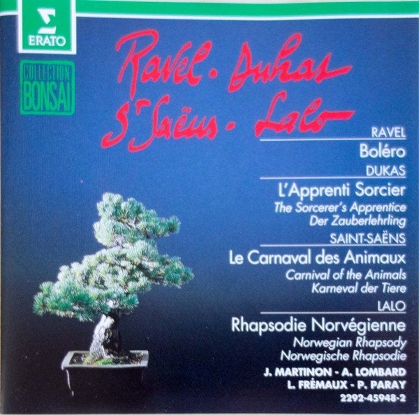 ravel, dukas, st. saens lalo, Cd's en Dvd's, Verzenden, Modernisme tot heden, Zo goed als nieuw, Orkest of Ballet