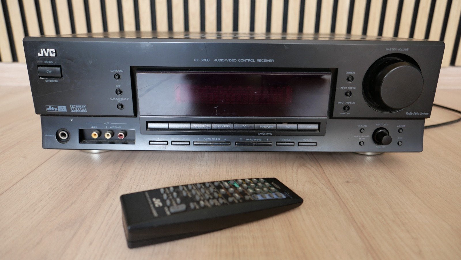 JVC RX-5060B Audio/Video  Receiver, Ophalen, Gebruikt, JVC, 60 tot 120 watt